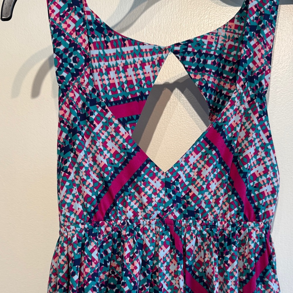 Fun Colorful Roxy Mini Dress - Picture 4 of 6